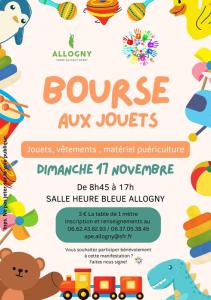 Bourses aux jouets, vêtements et puériculture - Allogny