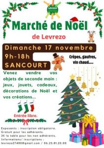 1er marché de noël - Sancourt