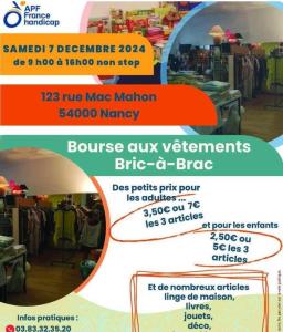 Bourse aux vêtements - Bric à Brac - Nancy