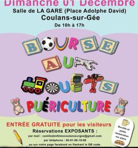 Bourse aux jouets et puériculture - Coulans-sur-Gée