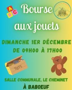 Bourse aux jouets - Babœuf