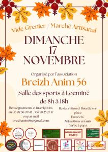 Vide greniers marché de producteurs et d'artisans - Locminé