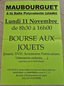 Bourse aux jouets - Maubourguet