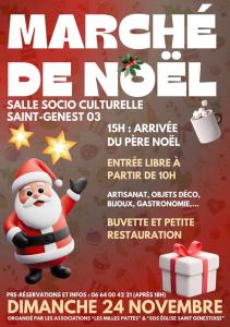 Marché de noël - Saint-Genest