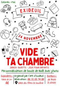 Vide ta chambre - Exideuil