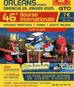 46e bourse de voitures miniatures, trains et jouets anciens - Orléans