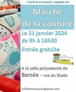 Marché de la couture - Bersée