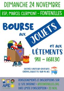 Bourse aux jouets, vêtements et puériculture - Fontenilles