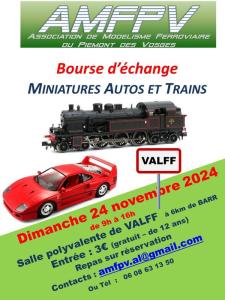 Bourse miniatures autos et trains - Valff