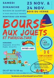 Bourse aux jouets et puériculture - Montceau-les-Mines