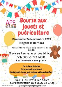 Bourse aux jouets et puériculture - Nogent-le-Bernard