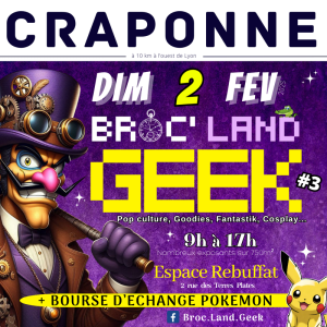 Broc' land geek - Craponne