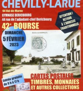 44em bourse CP timbres, autres collections - Chevilly-Larue