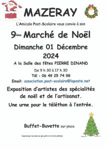 Marché de noël - Mazeray