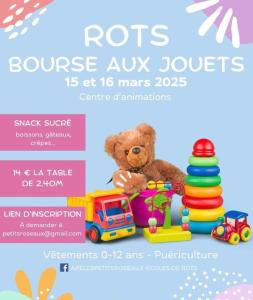 Bourse aux jouets, vêtements et puériculture de Printemps - Rots