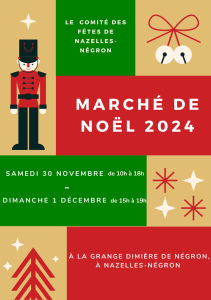 Marché de noël - Nazelles-Négron