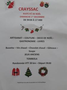 Marche de noël - Crayssac