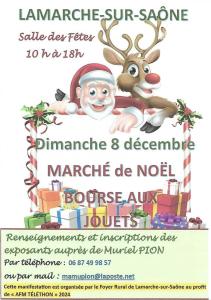 Marché de noël et bourse aux jouets - Lamarche-sur-Saône