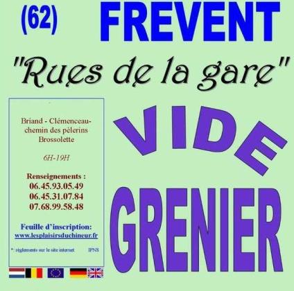 Vide grenier quartier de la gare - Frévent