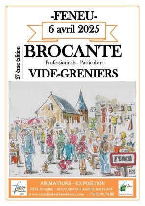 27ème brocante vide-greniers - Feneu