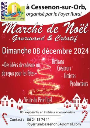 Grand marche de noël 2024 - Cessenon-sur-Orb