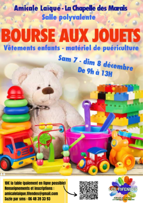 Bourse aux jouets - La Chapelle-des-Marais