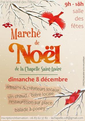 Marché de noël - La Chapelle-Saint-André