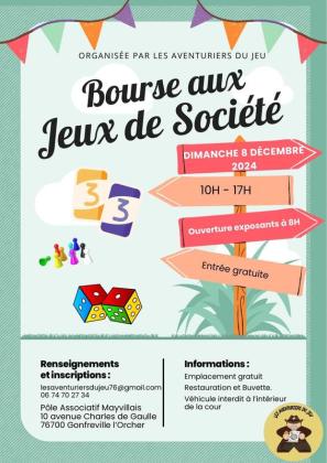 Bourse aux jeux de société - Gonfreville-l'Orcher