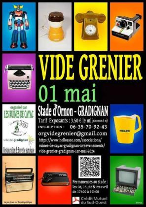 Vide grenier des Ruines de Cayac - Gradignan