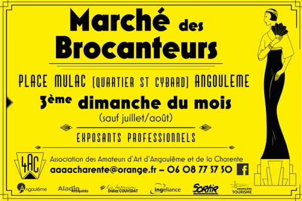 Marché des brocanteurs professionnels - Angoulême