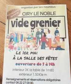 Vide-greniers - Ciry-le-Noble