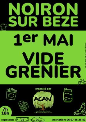 Vide-greniers - Noiron-sur-Bèze