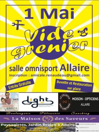 Vide-greniers en salle - Allaire