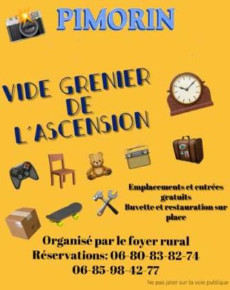 Vide grenier de l'ascension - Pimorin