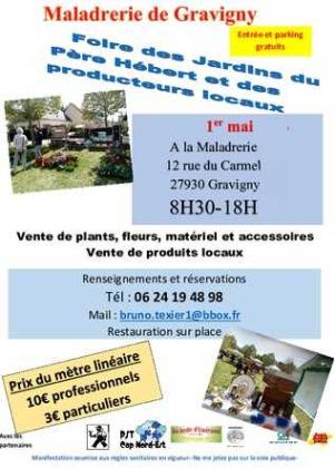 Foire des jardins et des producteurs locaux - Gravigny