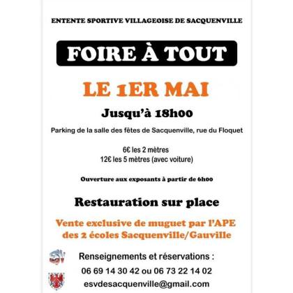 Foire à tout du 1er mai - Sacquenville