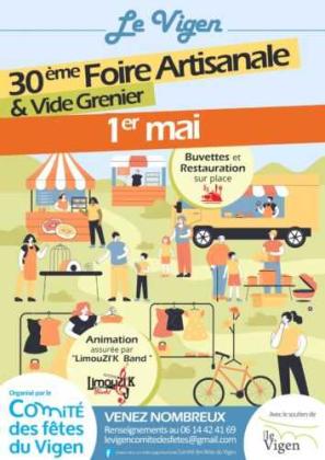 Vide grenier et foire artisanale - Le Vigen