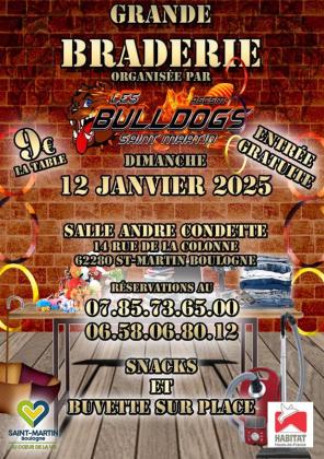 Grande braderie des bulldogs - Saint-Martin-Boulogne