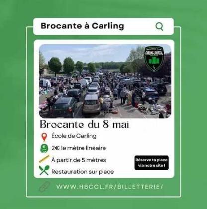 Brocante, Vide grenier - Carling