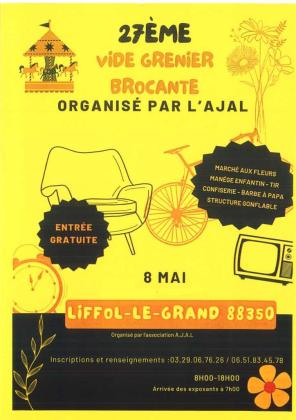 Vide-greniers - Liffol-le-Grand