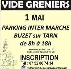 Vide-greniers - Buzet-sur-Tarn