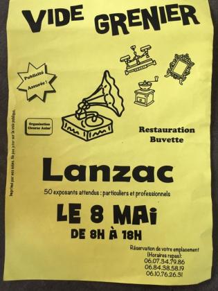 Vide-greniers - Lanzac