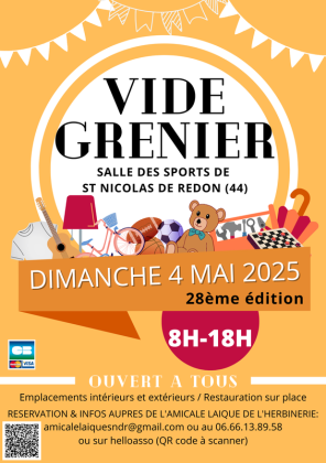 28ème vide grenier - Saint-Nicolas-de-Redon