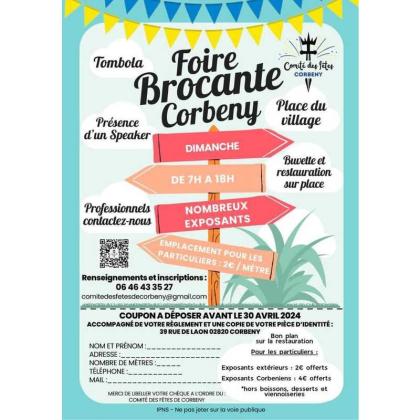 Foire Brocante - Corbeny