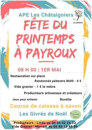 Fête de printemps - Payroux