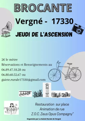 Brocante, Vide grenier - Vergné