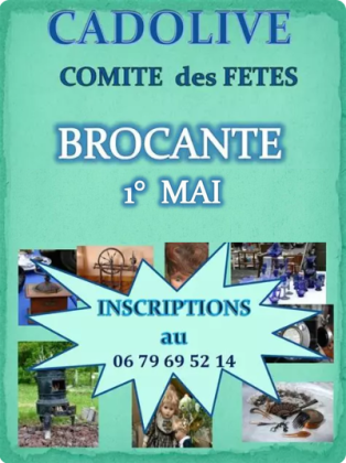 Brocante, Vide grenier - Cadolive