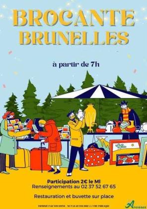 Brocante, Vide grenier de BRUNELLES - Arcisses