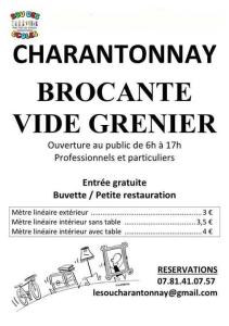 Vide-greniers - Charantonnay