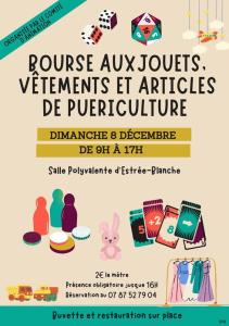 Bourse aux jouets, vêtements et articles de puériculture - Estrée-Blanche